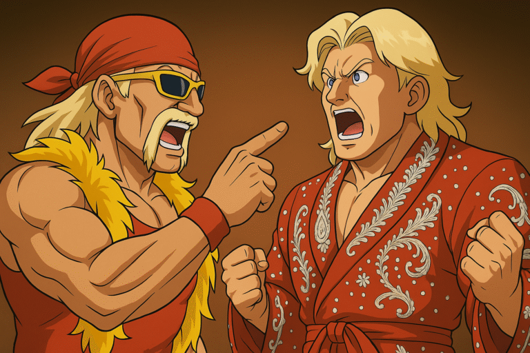 WWE Raw 2002 – Hulk Hogan vs Ric Flair